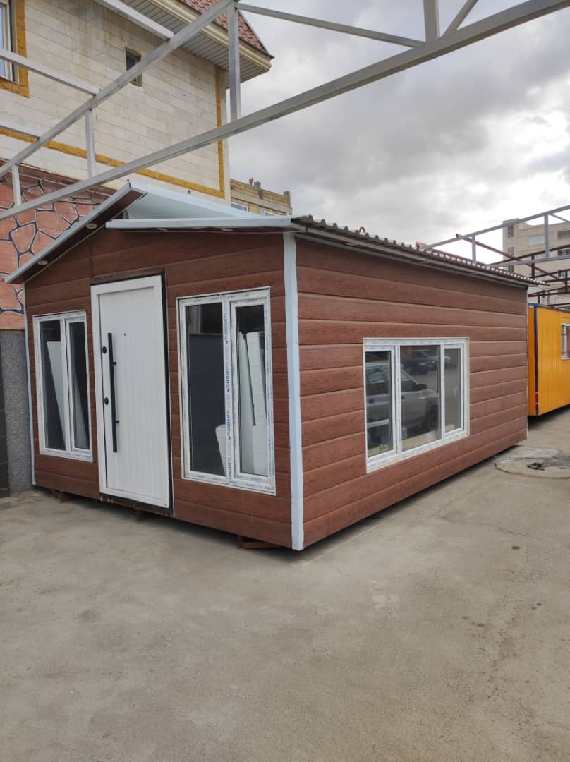 طراحی و ساخت کانکس ویلایی ایران زمین محمدی در کرمانشاه